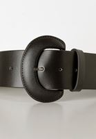 Bayan Siyah Beli Lastikli Tokalı Kemer