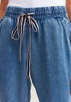 Bayan Mavi Nature Friendly Denim Jogger