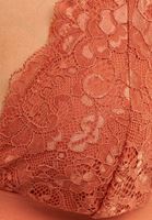 Bayan Kiremit Dantelli Büstiyer