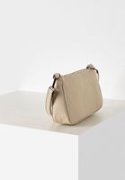 Bayan Bej Dokulu Baget Çanta