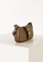 Bayan Gümüş Toka Detaylı Çanta