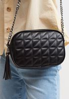 Bayan Siyah Askılı Kol Çantası
