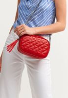 Bayan Kırmızı Askılı Kol Çantası