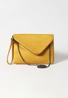 Bayan Sarı Fermuar Detaylı Askılı Çanta