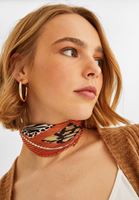 Bayan Çok Renkli Desenli Fular