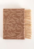 Bayan Pembe Desenli Uzun Şal