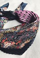 Bayan Çok Renkli Karışık Desenli Fular