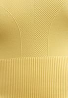 Bayan Sarı Dikişsiz İnce Askılı Atlet