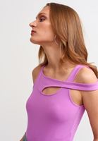 Bayan Pembe Kesik Detaylı Kısa Atlet