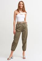 Bayan Beyaz Asimetrik Askılı Atlet