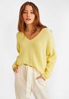 Bayan Sarı V Yaka Kazak