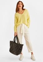 Bayan Sarı V Yaka Kazak