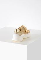 Bayan Krem Kalın Tabanlı Sneaker