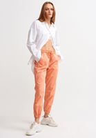 Bayan Pembe Bağcık Detaylı Jogger Pantolon ( TENCEL™ )