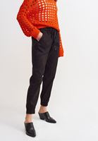 Women Black High Rise Jogger Pant