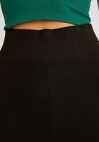 Bayan Siyah Yüksek Bel Tayt