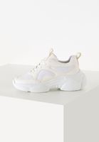 Bayan Beyaz Kalın Tabanlı Sneaker