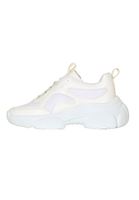 Bayan Beyaz Kalın Tabanlı Sneaker