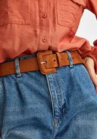 Bayan Kahverengi Tokalı Kemer