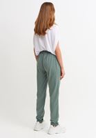 Bayan Haki Beli Lastikli Havuç Pantolon ( TENCEL™ )