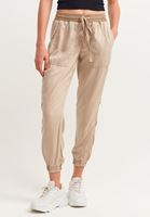 Women Beige Mid Rise Jogger Pant