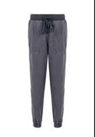 Bayan Gri Beli Lastik Detaylı Jogger Pantolon ( TENCEL™ ) 