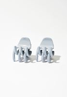 Bayan Gri İkili Toka Seti