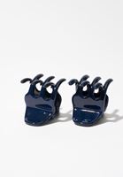 Bayan Lacivert İkili Toka Seti