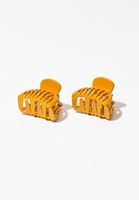 Bayan Sarı İkili Toka Seti