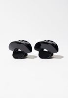 Bayan Siyah İkili Toka Seti