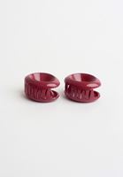 Bayan Bordo Çoklu Toka Seti