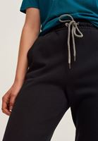 Bayan Siyah Sweat Jogger Pantolon
