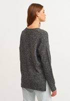 Bayan Siyah V Yaka Triko Kazak