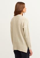 Bayan Bej V Yaka Triko Kazak