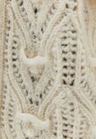 Bayan Bej Midi Triko Hırka