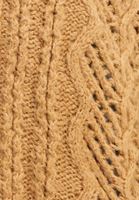 Bayan Kahverengi Oversize Örgü Hırka