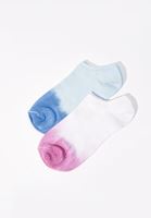 Bayan Çok Renkli Batik Desenli Çoklu Çorap