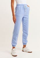 Bayan Mavi Bel Detaylı Sweat Jogger Pantolon