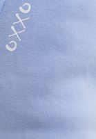 Bayan Mavi Bel Detaylı Sweat Jogger Pantolon