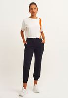 Bayan Siyah Sweat Jogger Pantolon