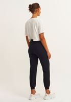 Bayan Siyah Sweat Jogger Pantolon