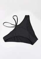 Bayan Siyah Bağlama Detaylı Külot