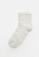Bayan Gri Dokulu Kalın Çorap