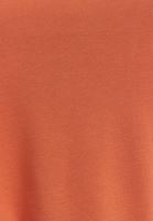 Bayan Turuncu Yumuşak Tuşeli V Yaka Tişört ( MODAL )