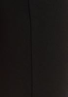 Bayan Siyah Fermuar Detaylı Pantolon