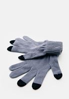 Women Dark Grey Basic Gloves