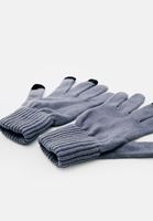 Women Dark Grey Basic Gloves