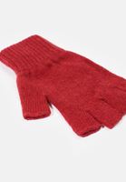 Bayan Kırmızı Basic Yünlü Eldiven
