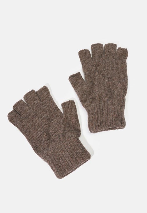 Kahverengi Basic Yünlü Eldiven
