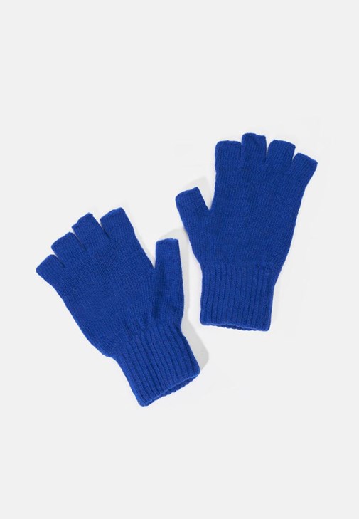Lacivert Basic Yünlü Eldiven